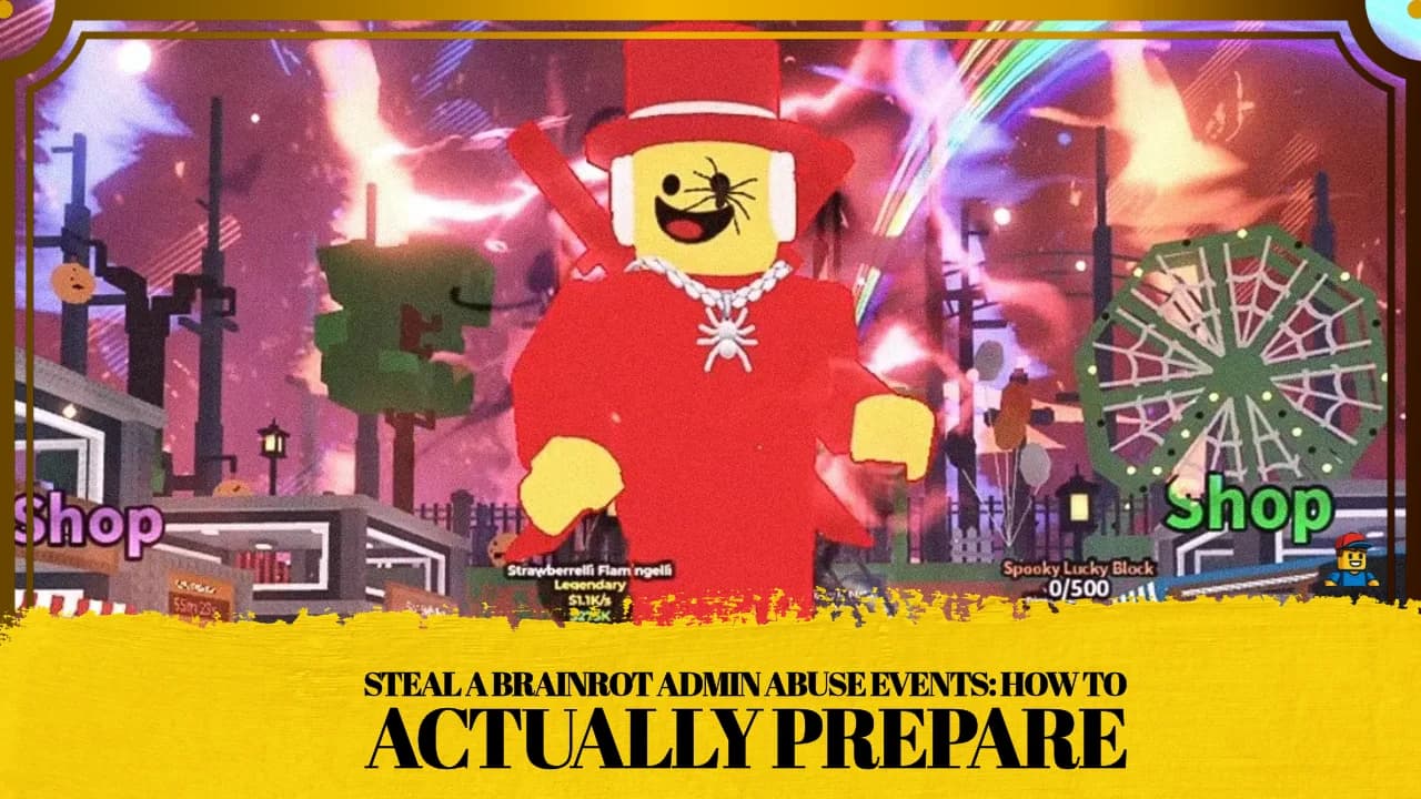 Admin Abuse event in Steal a Brainrot