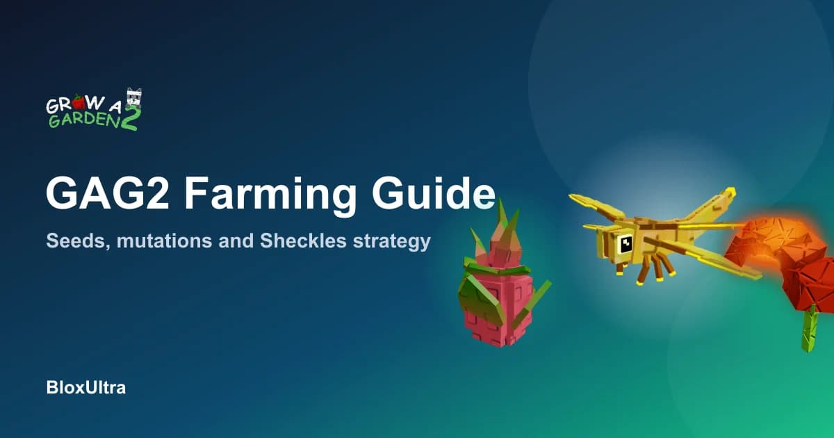 How to play Grow a Garden 2 beginner's guide