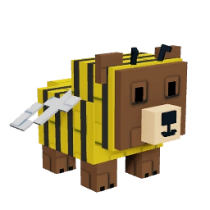 Bear Bee pet in Grow a Garden — B-tier Epic pollinator